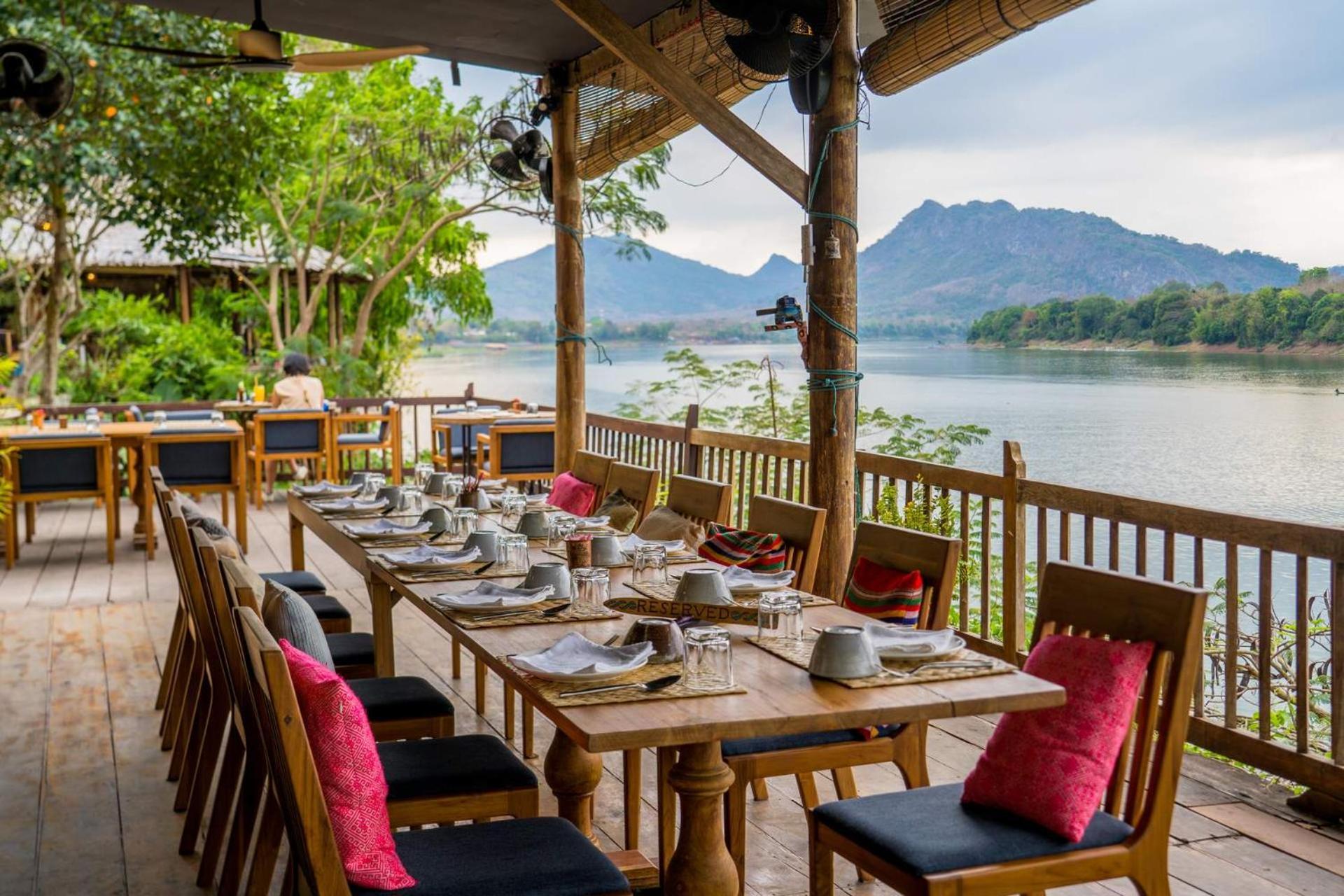 Ock Pop Tok Mekong Villa Luang Prabang Exterior foto